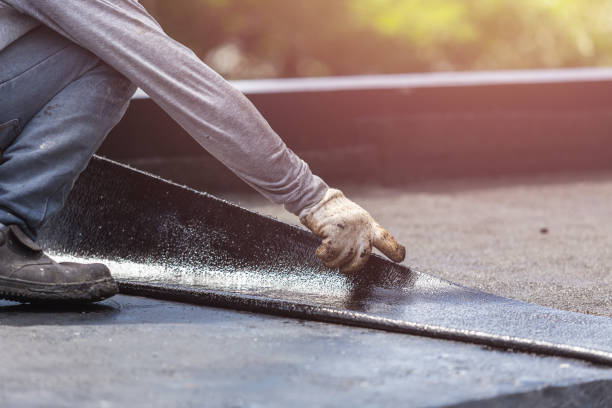 Professional Basement Waterproofing technician working in Winfield, AL